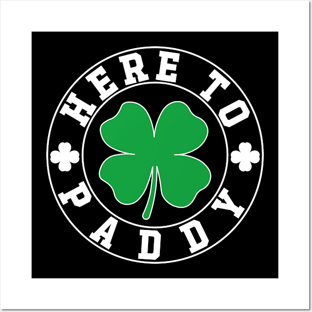 Here To Paddy Wall Art by GreenCraft